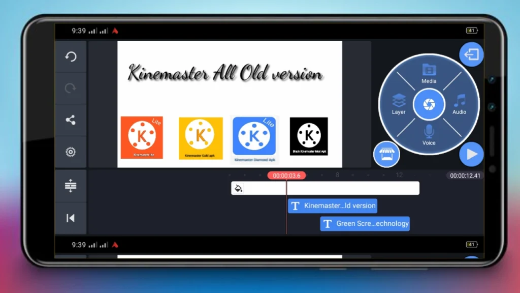 Kinemaster mod apk old version